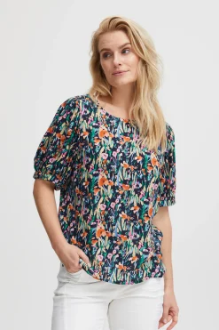 Kortärmad blus