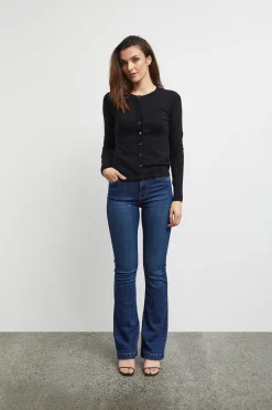 Stickad cardigan