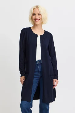 Stickad cardigan